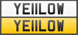 YE11LOW – Private Number Plate